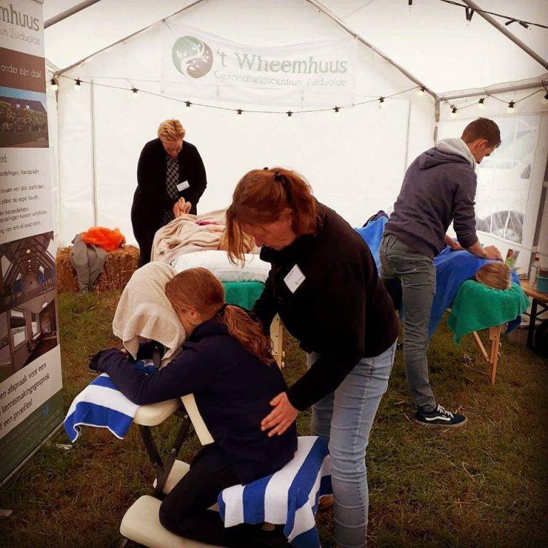 Masseren Op Het Smaakmakersfestival T Wheemhuus Gezondheidscentrum